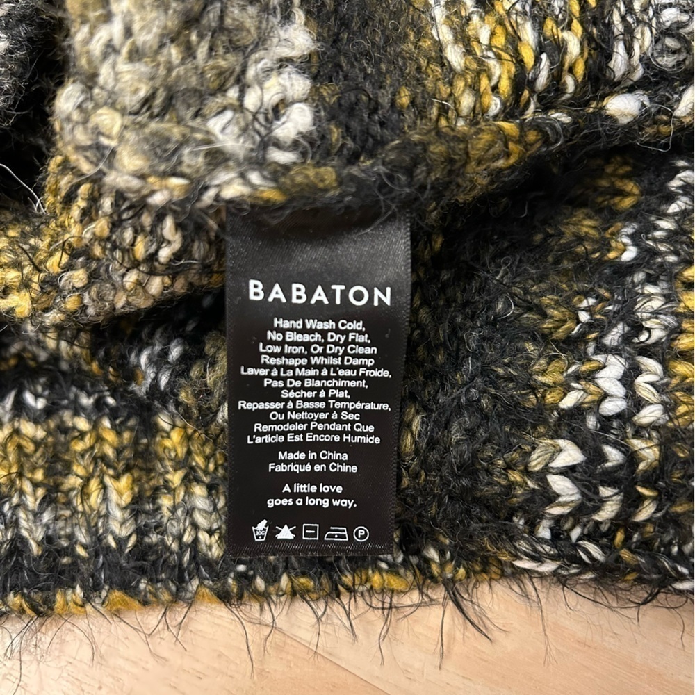 Aritzia Babaton Titus Soft Stretchy Wool Alpaca Turtleneck Sweater/XSmall - Picture 9 of 11
